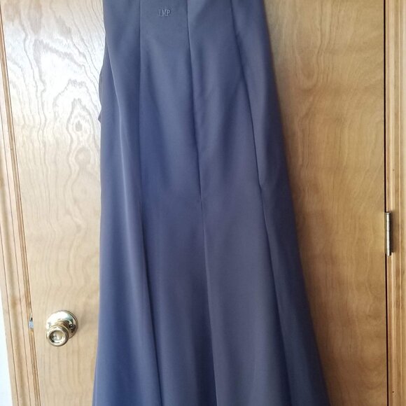 Impressions Bridal Gray Formal Dress - Picture 5 of 6